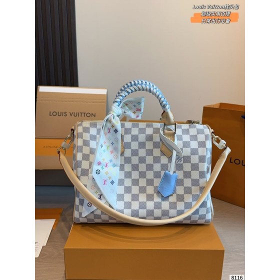 Louis Vuitton Speedy Bandouli猫re 25 (Damier Azur)